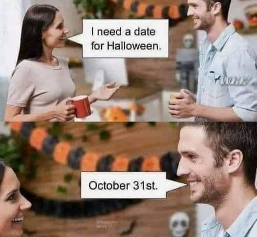 need a date for Halloween A 2