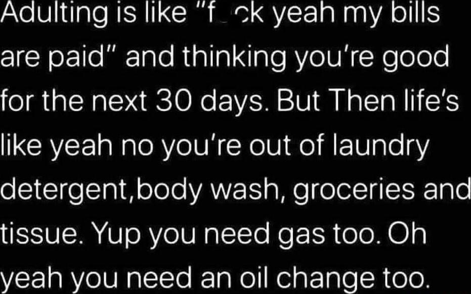 alelV1itIale NISHIL i L QY 1a R g A olI1S z1 Y ok e WFTale RiaTlaINIaTe RV oUN NoTolole for the next 30 days But Then lifes like yeah no youre out of laundry o1CIoTal f olole VAW W elolIg N IgTo tissue Yup you need gas too Oh VEE a R eV Nallle K 1aNe KelaF ale R e 0N