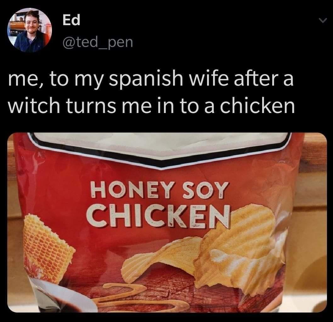 6 Ed i ted_pen me to my spanish wife after a witch turns me in to a chicken