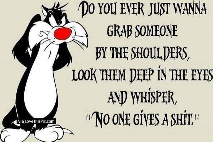 Do you ever just wanna grab someone by the shoulders, look them deep in the eyes, and whisper, 