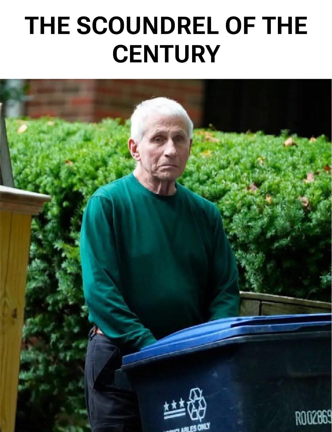 THE SCOUNDREL OF THE CENTURY
