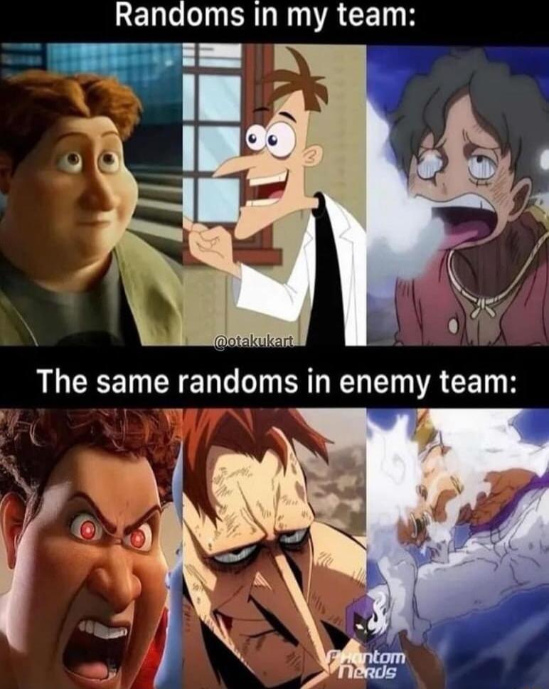 Randoms in my team VAGEIH 4