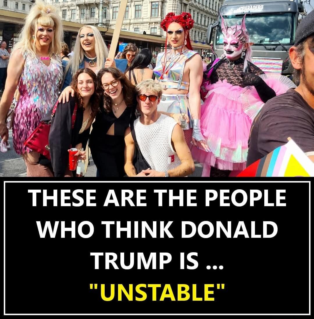 THESE ARE THE PEOPLE WHO THINK DONALD TRUMP IS ... 