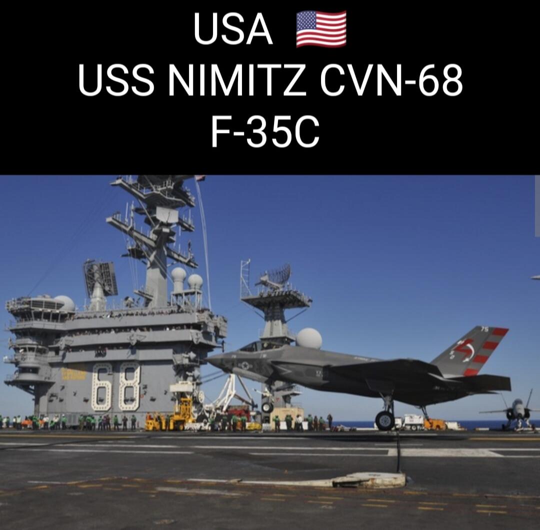 USA USS NIMITZ CVN-68 F-35C