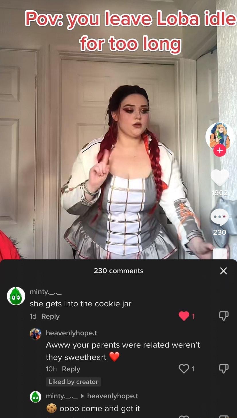 PELEUS minty__ she gets into the cookie jar 1d Reply o 5 heaveniyhopet Awww your parents were related werent they sweetheart W Reply vl Liked by creator _ heavenlyhopet 0000 come and get it N