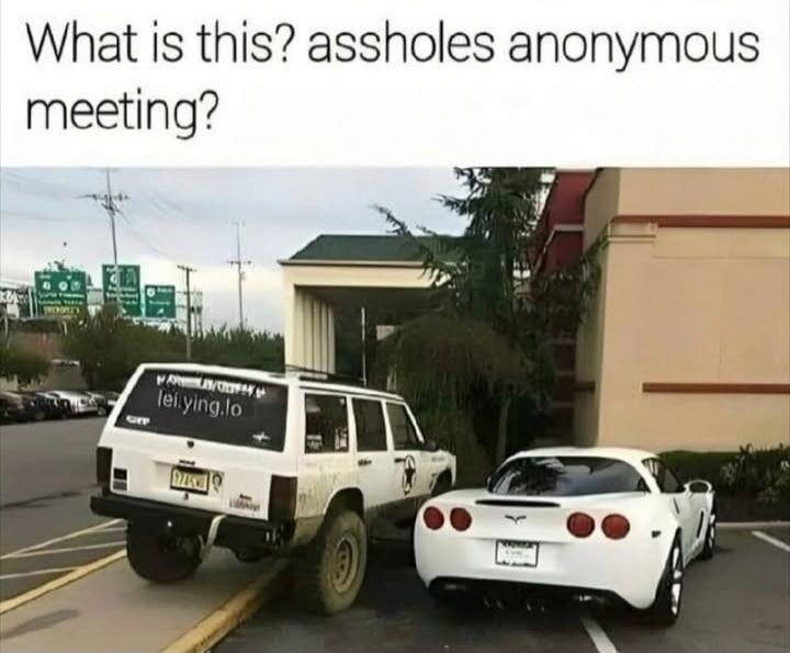 What is this? assholes anonymous meeting?