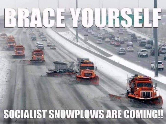 SOCIALIST SNOWPLOWS ARE llMlH