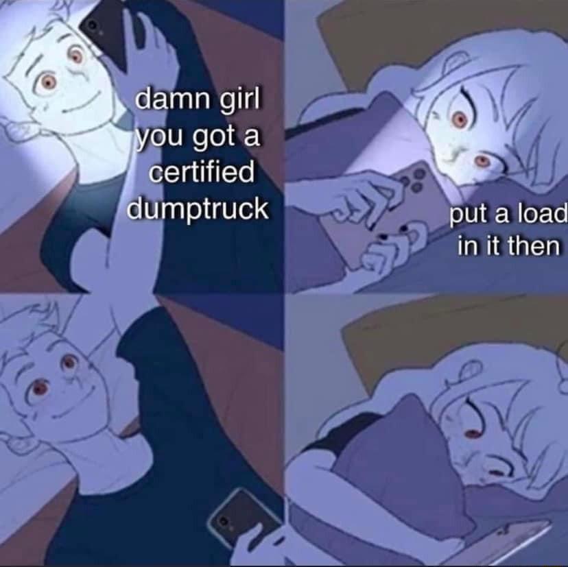 4 ut a load in it then