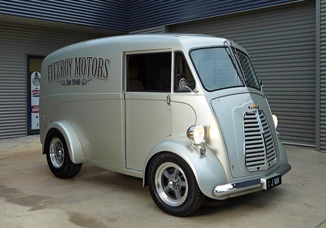 FITZROY MOTORS Est 1948 J VAN