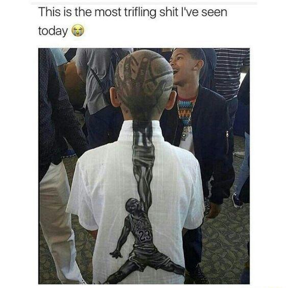 This is the most trifling shit Ive seen today