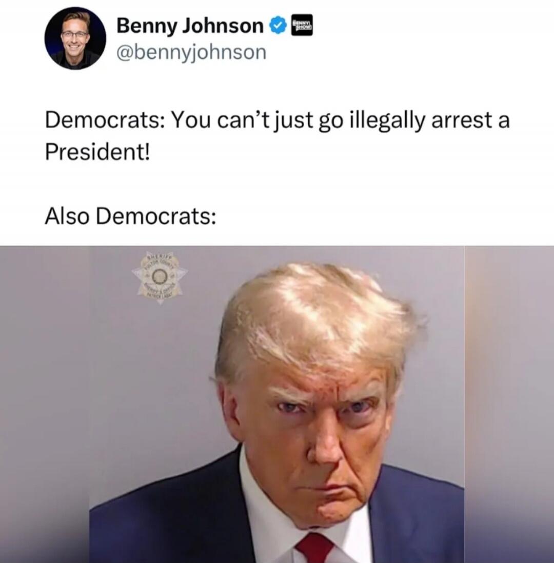 Democrats: You can’t just go illegally arrest a President! Also Democrats:
