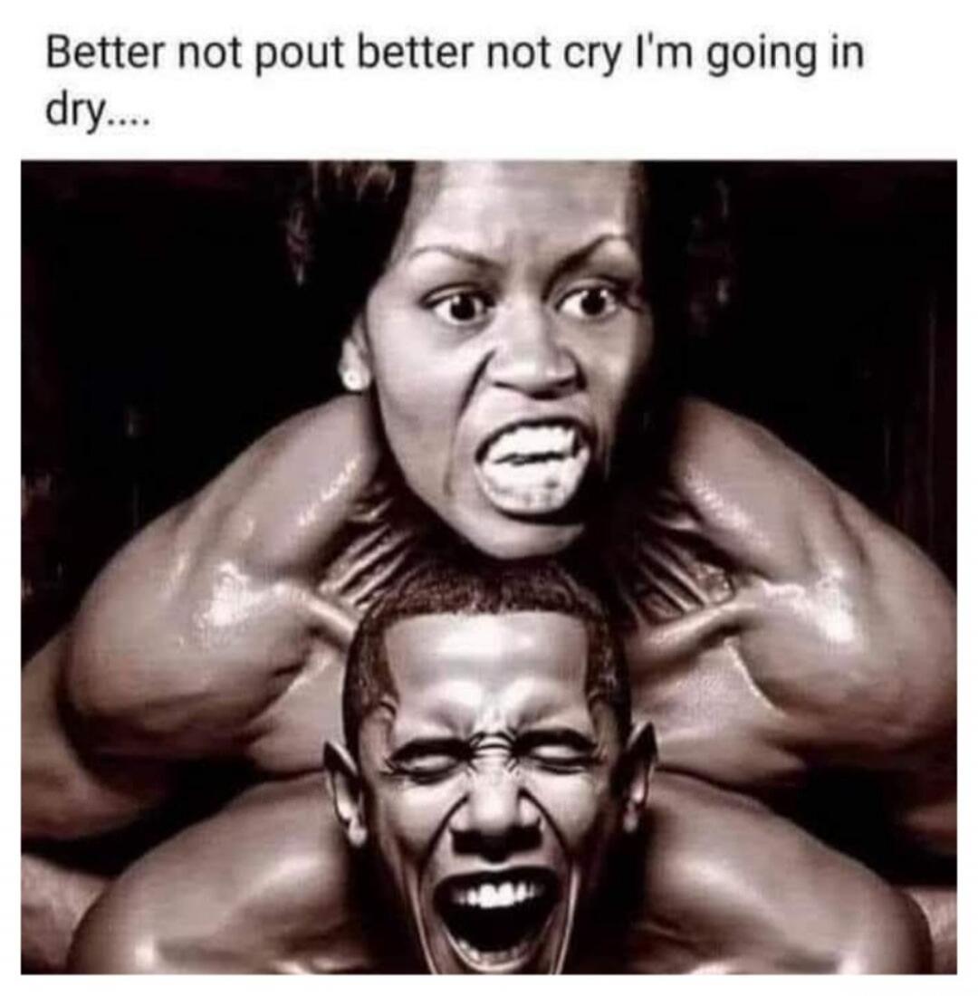 Better not pout better not cry I'm going in dry.....