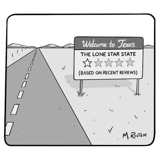 NP Wekeome 0 Toas B THE LONE STAR STATE YRR A K BASED ON RECENT REVIEWS l