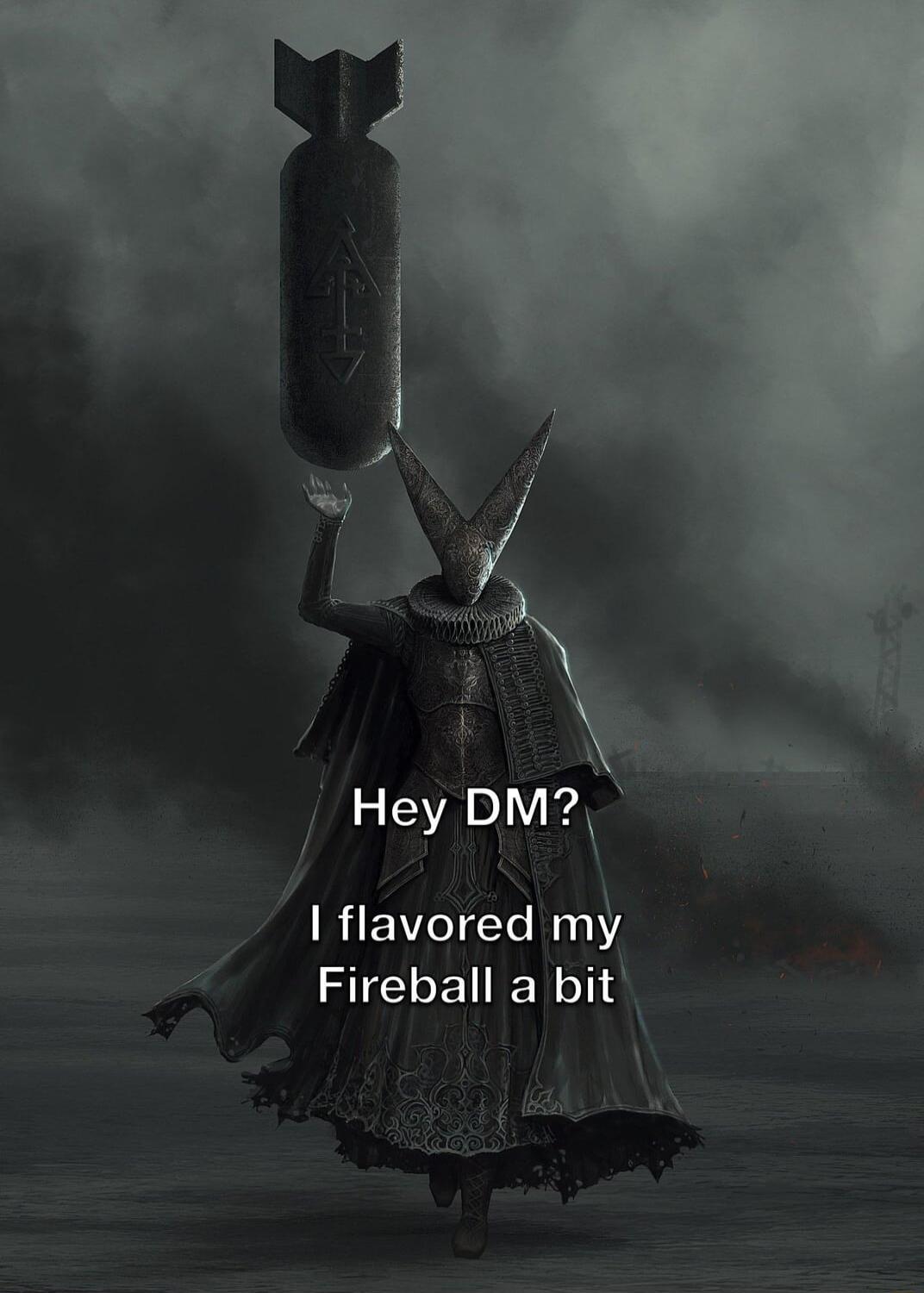 flavored m Fireball a bit