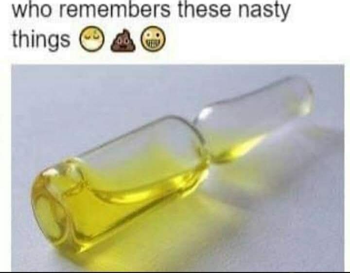 who remembers these nasty things 😌 💩 😬