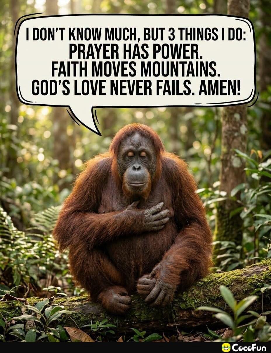 I DON'T KNOW MUCH, BUT 3 THINGS I DO: PRAYER HAS POWER. FAITH MOVES MOUNTAINS. GOD'S LOVE NEVER FAILS. AMEN!