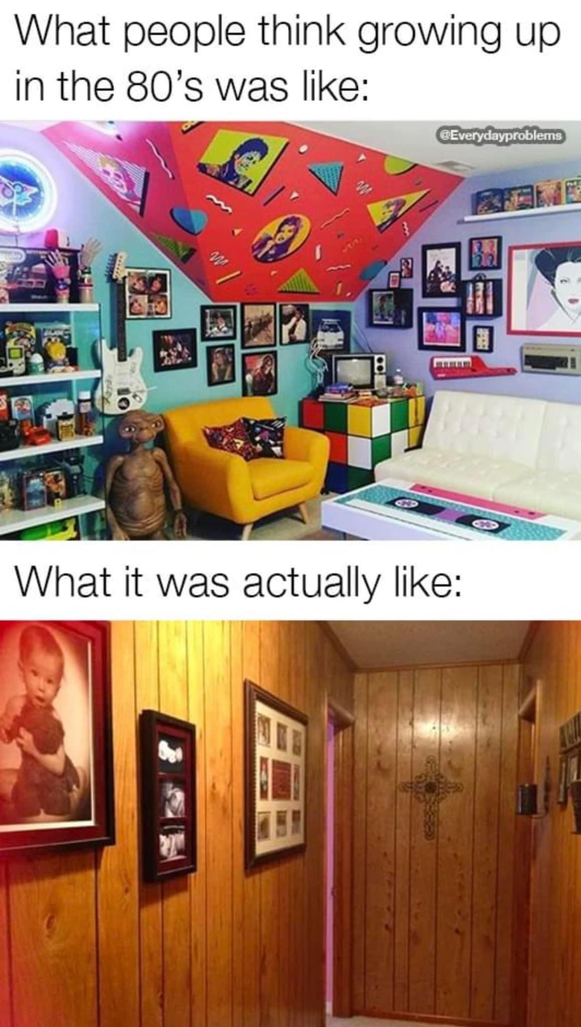 What people think growing up in the 80s was like