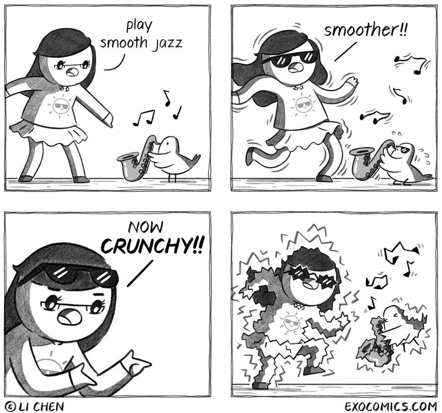 play smooth jazz 2 U CHEN EXOCOMICSCOM