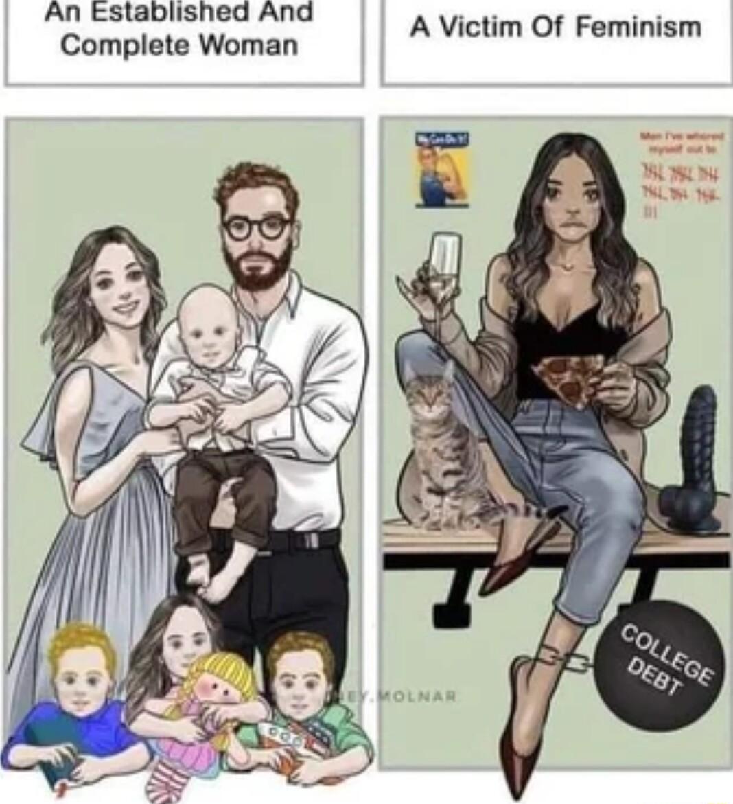 An Established And Complete Woman A Victim Of Feminism