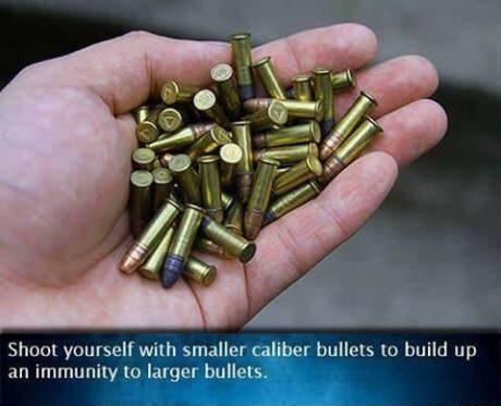 bullets to build up