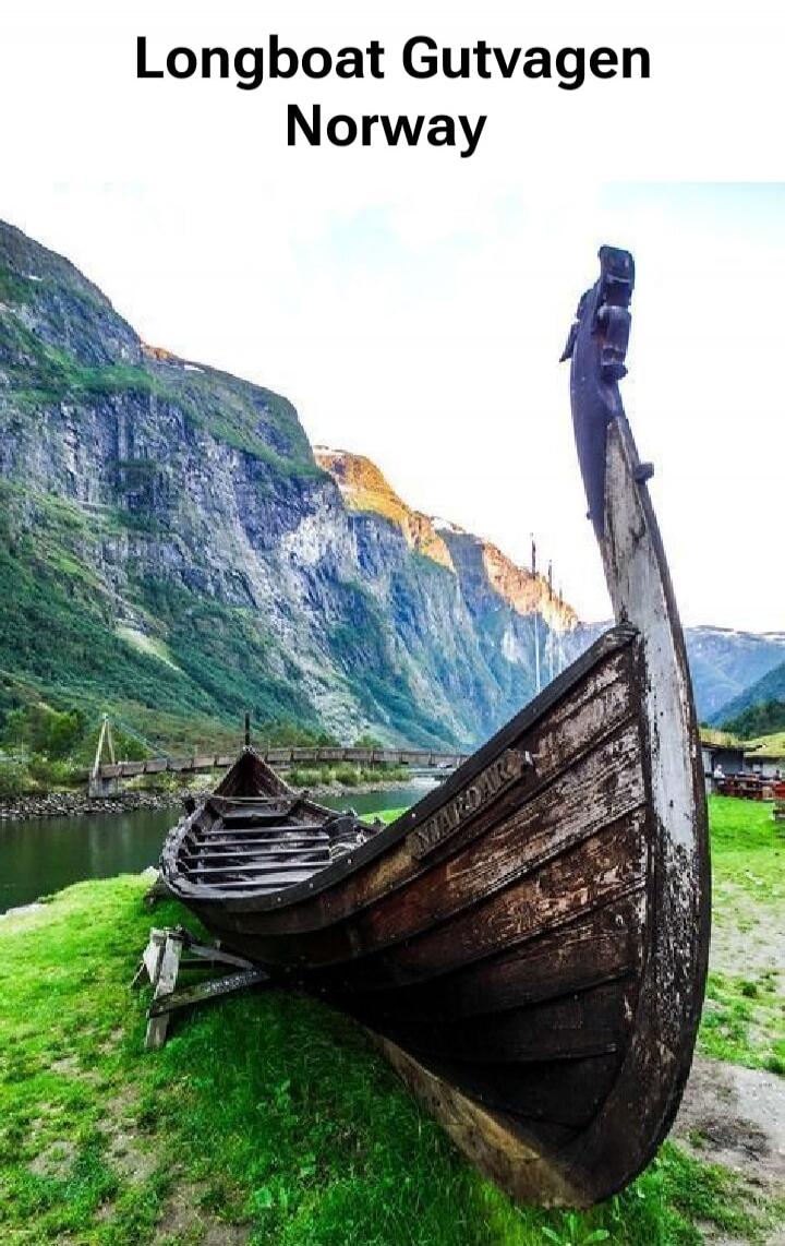 Longboat Gutvagen Norway