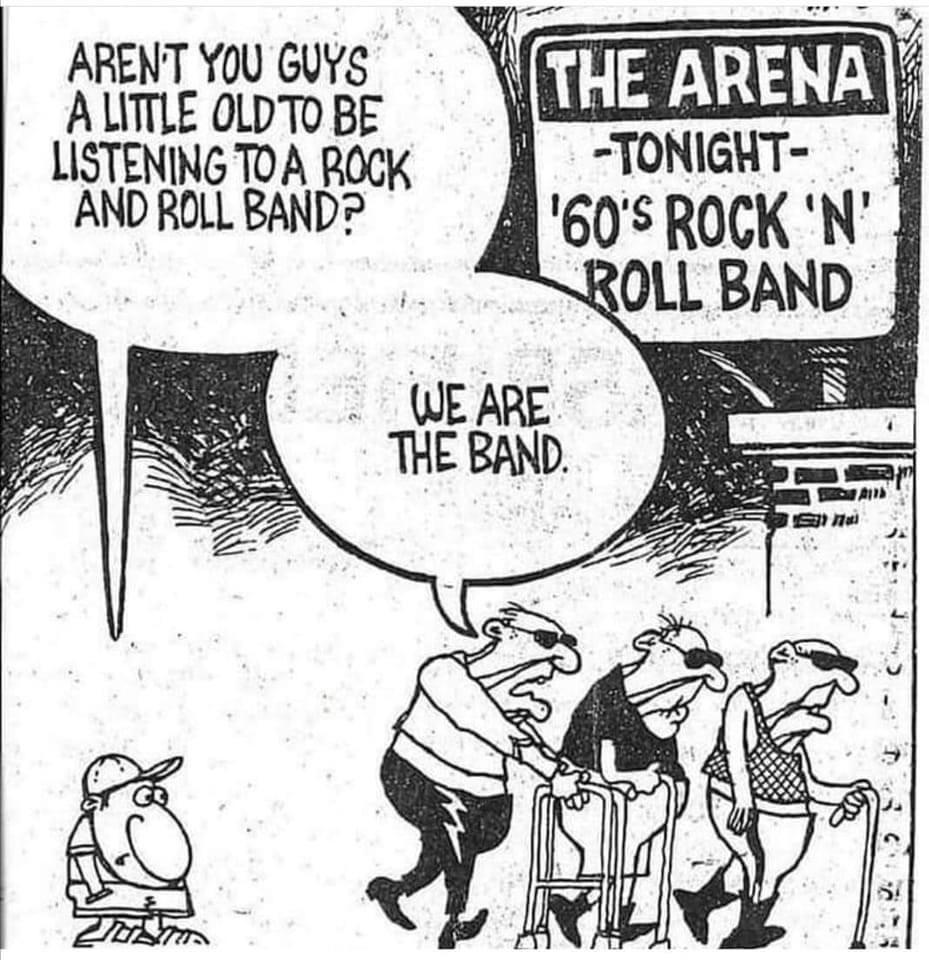 ATE Oibto e LISTENING TOA ROCK TOHIGHT ANDROLLBAND A60s ROCK N ROLL BAND