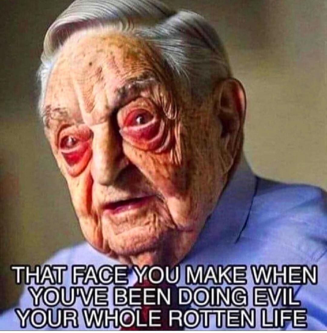 That face you make when you've been doing evil your whole rotten life