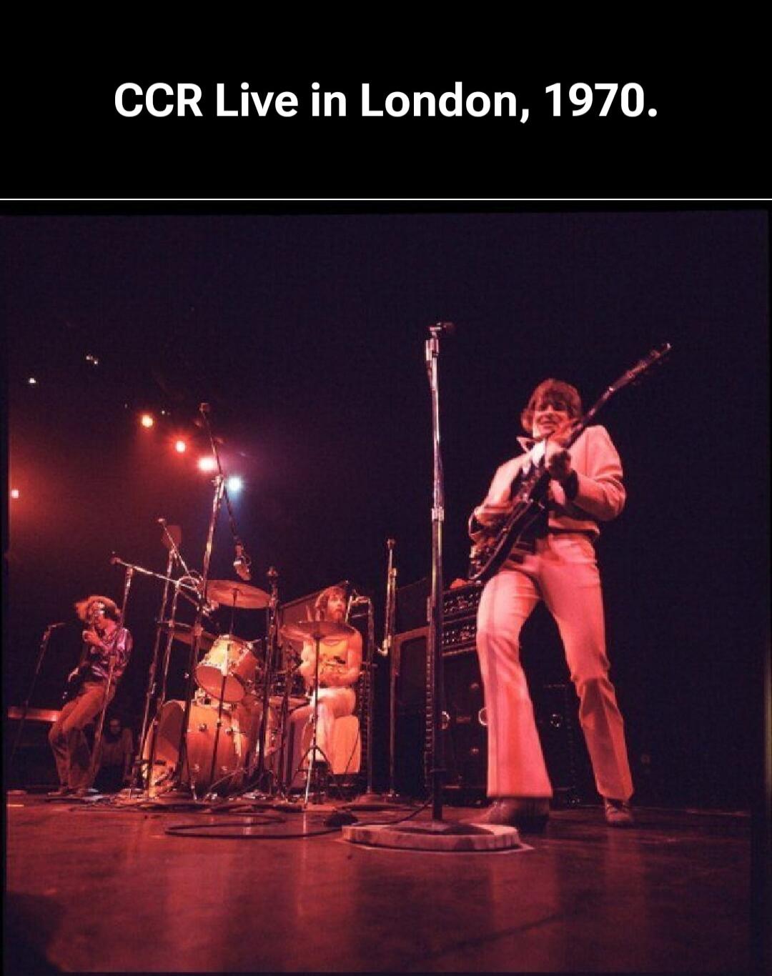 CCR Live in London, 1970.