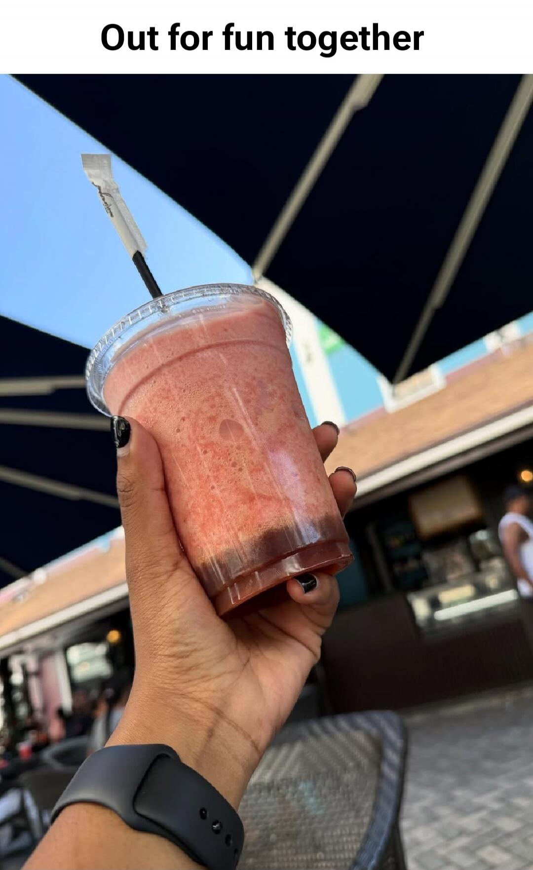 Out for fun together