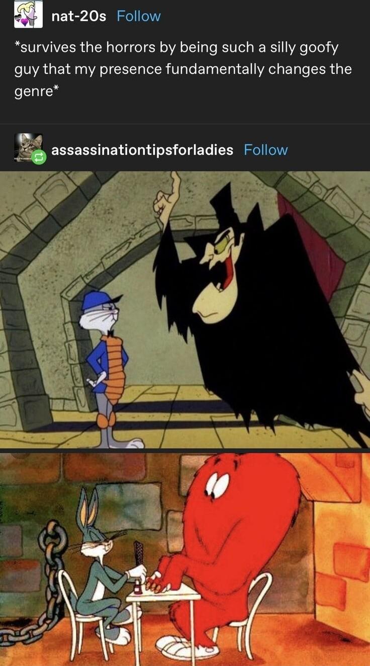 nat 20s Follow survives the horrors by being such a silly goofy guy that my presence fundamentally changes the genre g assassinationtipsforladies Follow 9 4 L