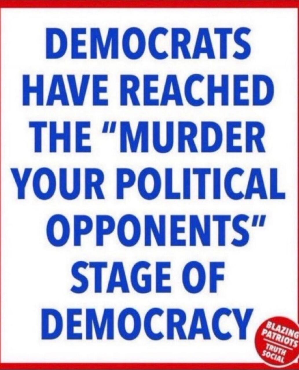 DEMOCRATS HAVE REACHED THE 