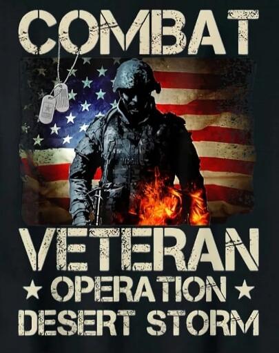 COMBAT
VETERAN
OPERATION
DESERT STORM