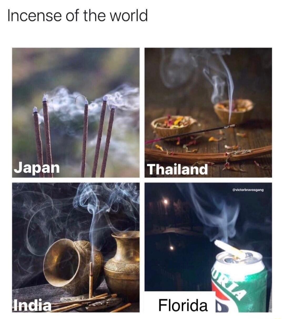 Incense of the world Florida b