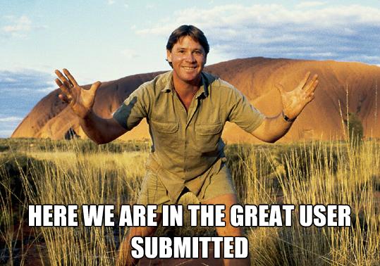 HEREWE AREIN THE GIIEAT IlSEIl SUBMITTED