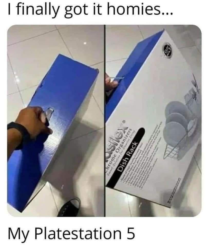 finally got it homies A My Platestation 5