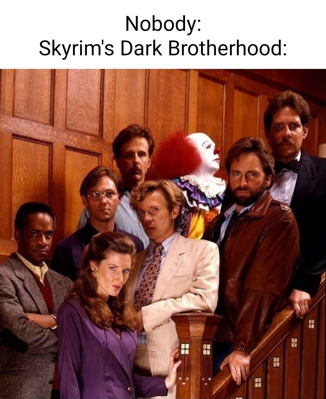 Nobody Skyrims Dark Brotherhood