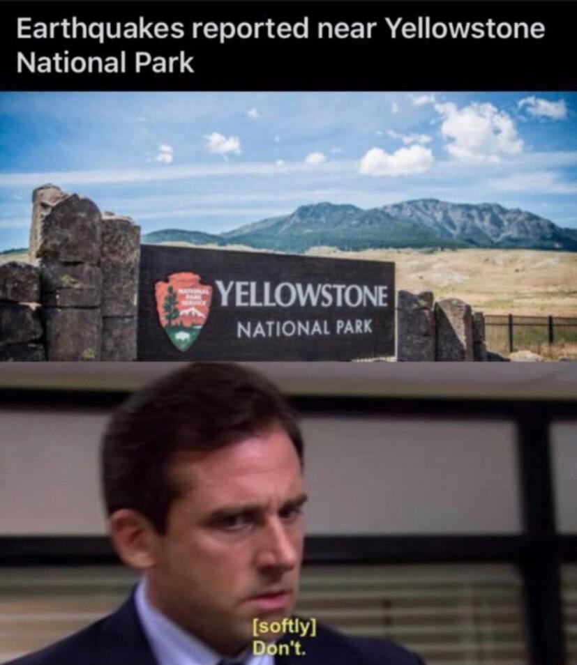 Earthquakes reported near Yellowstone NENTOEIRETE