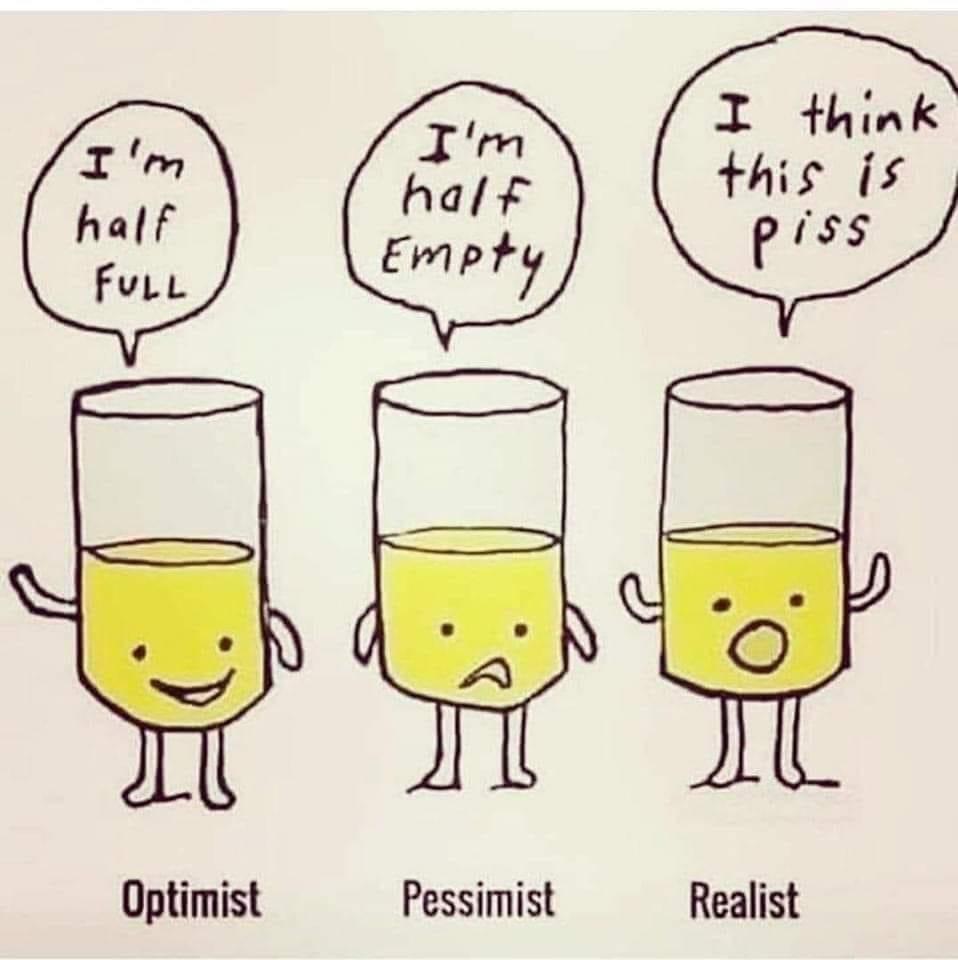 Optimist Pessimist Realist