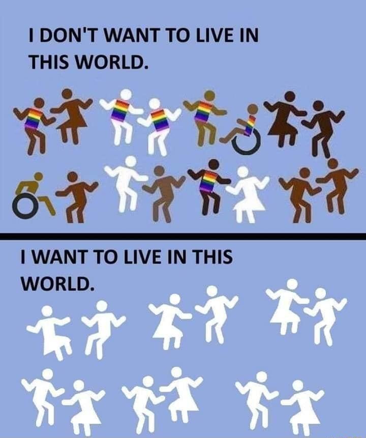 DONT WANT TO LIVE IN THIS WORLD R Py 5 fw f WANT TO LIVE IN THIS WORLD