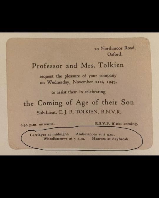 Professor and Mrs Tolkien