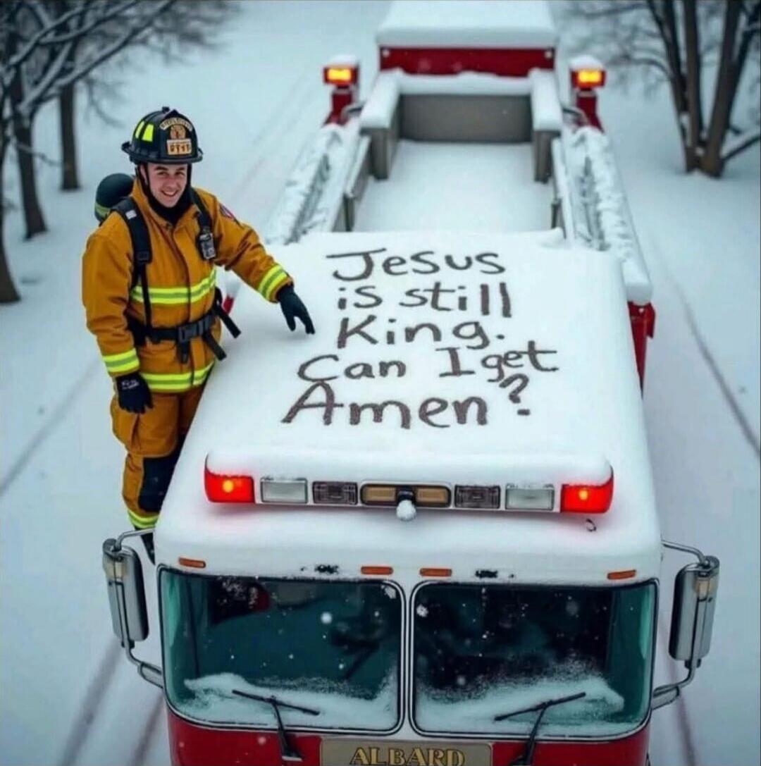 Jesus is still King. Can I get Amen?