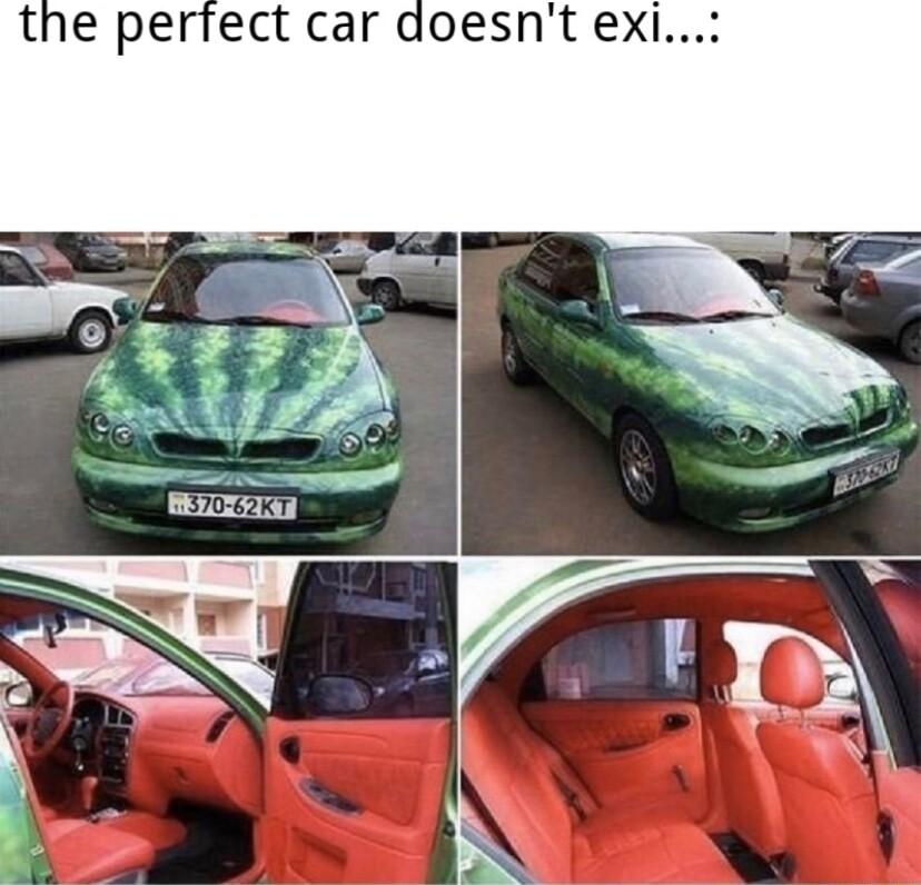 the perfect car doesnt exl