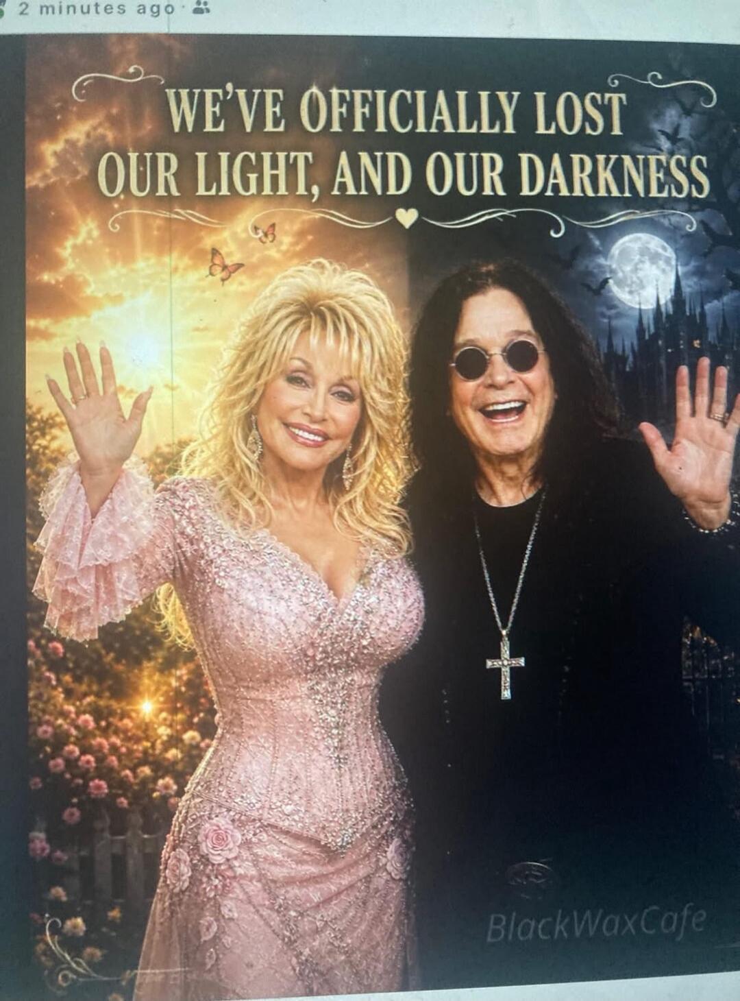 WE'VE OFFICIALLY LOST OUR LIGHT, AND OUR DARKNESS BlackWaxCafe