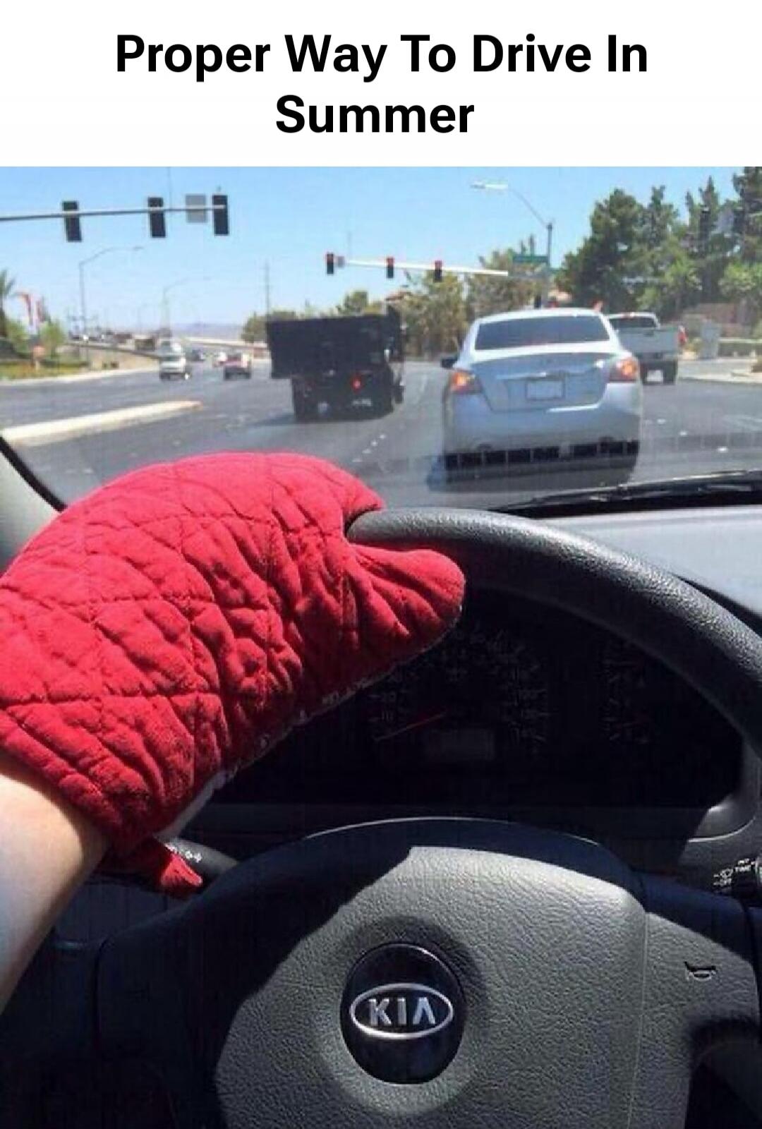 Proper Way To Drive In Summer