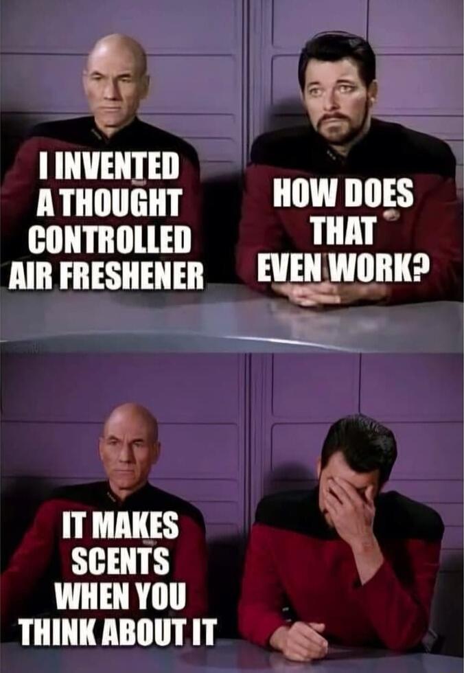 1 INVENTED ATHOUGHT Illlmlgs CONTROLLED AIR FRESHENER EVENWORK W g Y IT MAKES SCENTS WHEN YOU THINKRBOUTIT 485