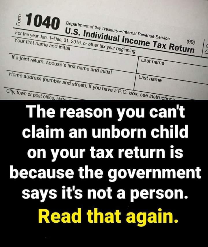 The reason you cant HETTELRTL LT R T on your tax return is LT TTELR G R LT T T says its not a person