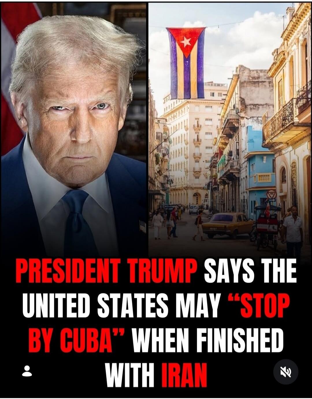 PRESIDENT TRUMP SAYS THE UNITED STATES MAY 