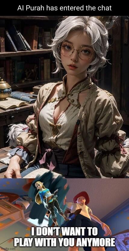 Al Purah has entered the chat 11 B nn TWANT TO Hlll YOU ANYMORE