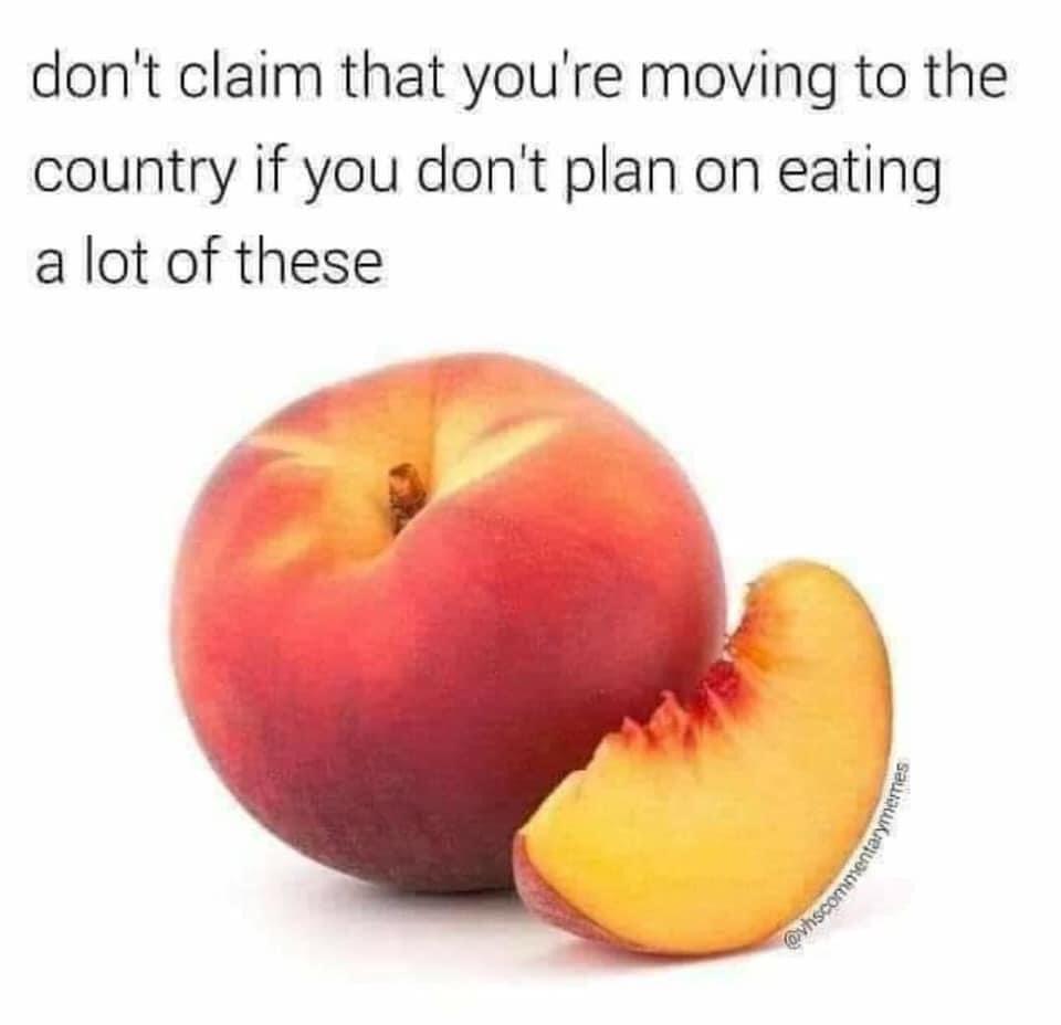 dont claim that youre moving to the country if you dont plan on eating a lot of these