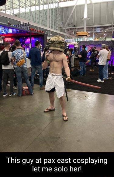 This guy at pax east cospla let me solo hel